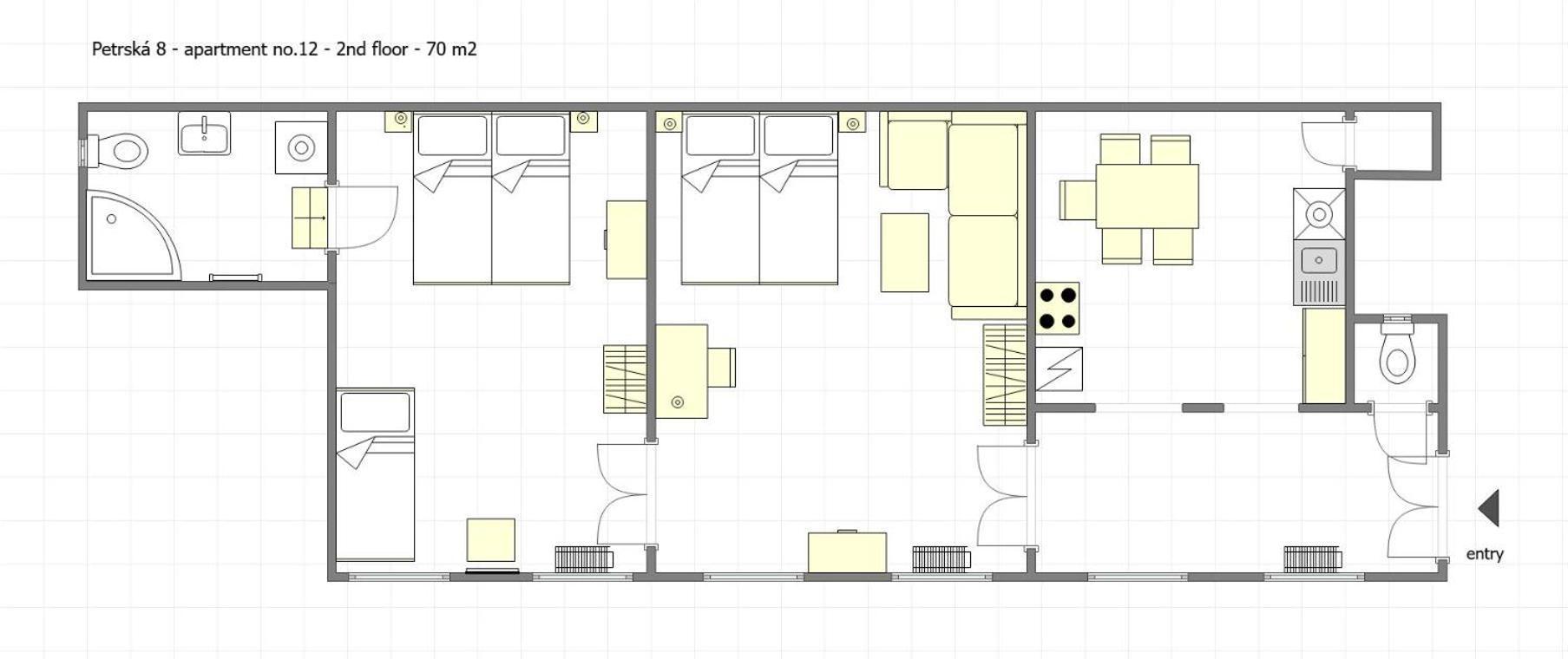 Peter'S Tower Apartments Praga Zewnętrze zdjęcie